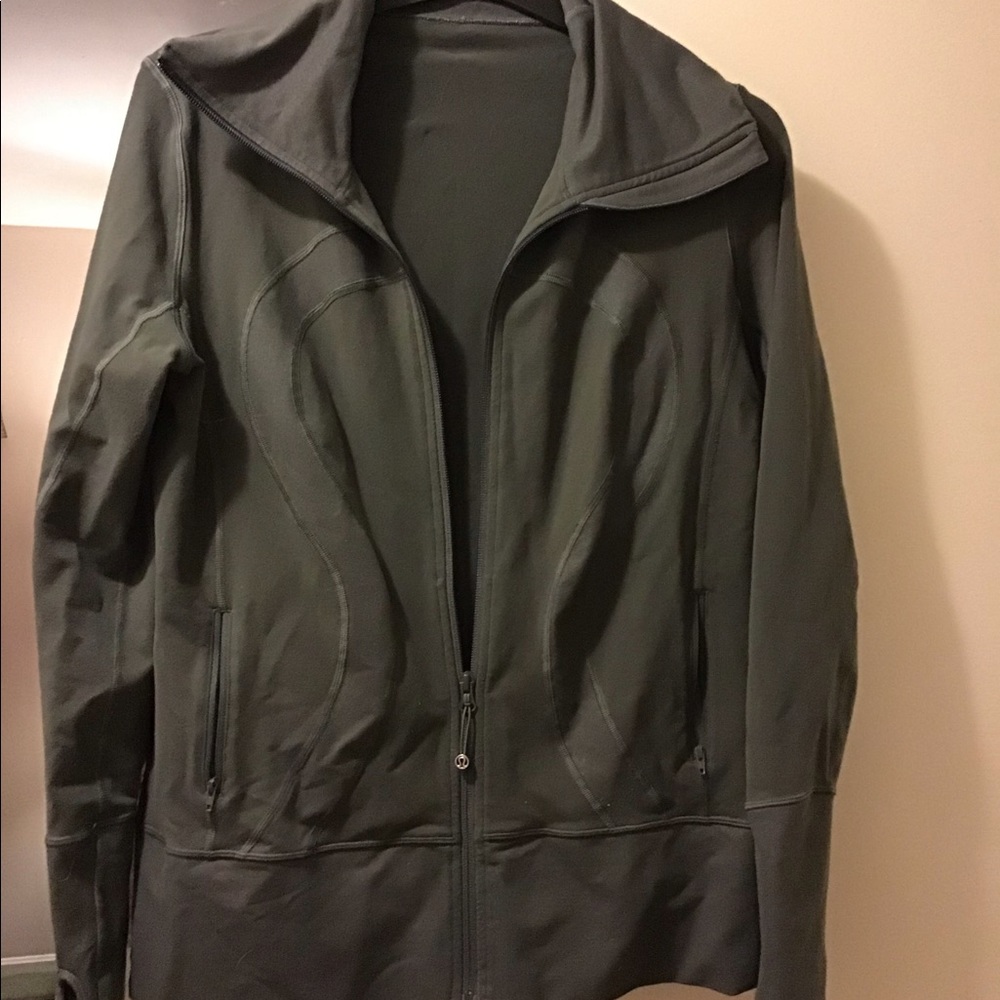 Lululemon Olive Zip Jacket
